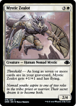 Mystic Zealot single card from Magic the Gathering