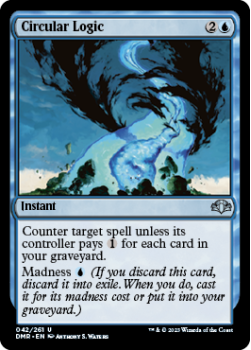 Circular Logic single card from Magic the Gathering