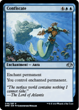 Confiscate single card from Magic the Gathering