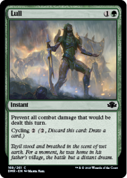 Lull single card from Magic the Gathering