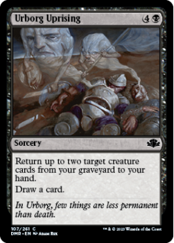 Urborg Uprising single card from Magic the Gathering