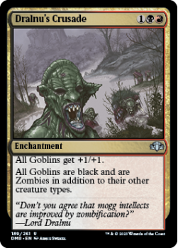 Dralnu's Crusade single card from Magic the Gathering