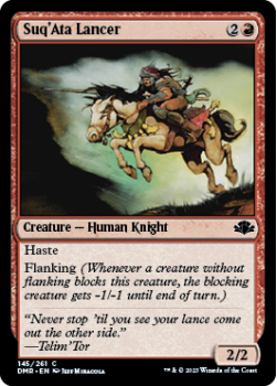 Suq'Ata Lancer single card from Magic the Gathering