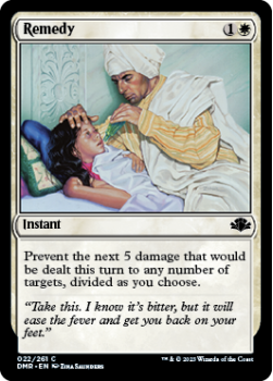 Remedy single card from Magic the Gathering