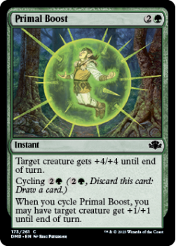 Primal Boost single card from Magic the Gathering