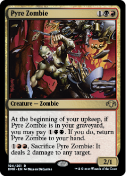 Pyre Zombie single card from Magic the Gathering