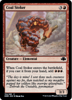 Coal Stoker single card from Magic the Gathering