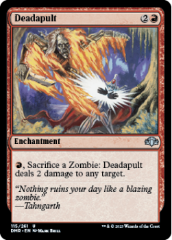 Deadapult single card from Magic the Gathering
