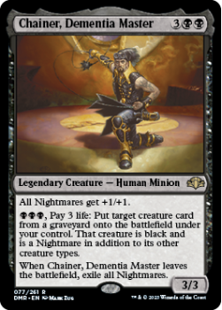 Chainer, Dementia Master single card from Magic the Gathering