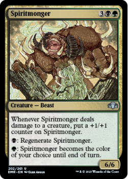 Spiritmonger single card from Magic the Gathering