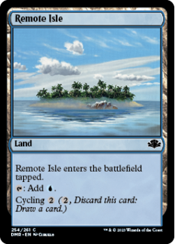 Remote Isle single card from Magic the Gathering