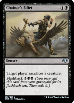 Chainer's Edict single card from Magic the Gathering
