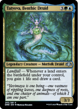 Tatyova, Benthic Druid single card from Magic the Gathering