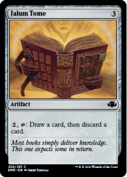 Jalum Tome single card from Magic the Gathering