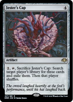Jester's Cap single card from Magic the Gathering