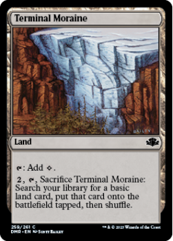 Terminal Moraine single card from Magic the Gathering