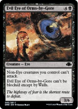 Evil Eye of Orms-by-Gore single card from Magic the Gathering