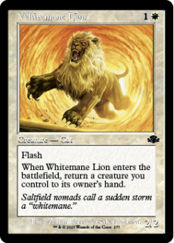 Whitemane Lion (RETRO) single card from Magic the Gathering