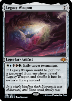 Legacy Weapon single card from Magic the Gathering