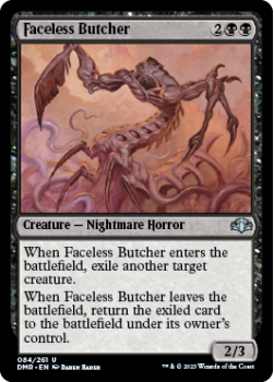 Faceless Butcher single card from Magic the Gathering