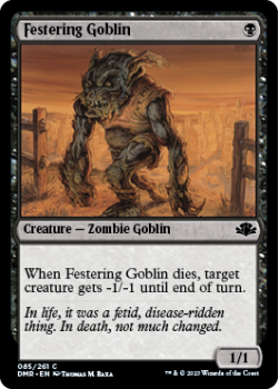 Festering Goblin single card from Magic the Gathering