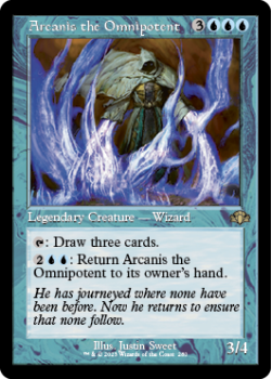 Arcanis the Omnipotent (RETRO) single card from Magic the Gathering