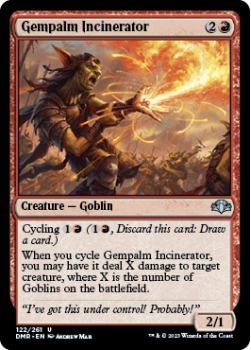 Gempalm Incinerator single card from Magic the Gathering