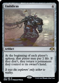 Umbilicus single card from Magic the Gathering