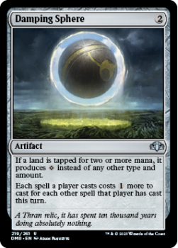Damping Sphere single card from Magic the Gathering
