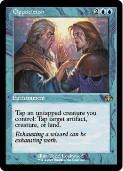 Opposition (RETRO) single card from Magic the Gathering