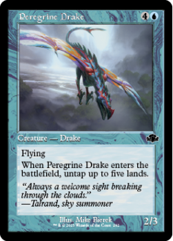 Peregrine Drake (RETRO) single card from Magic the Gathering