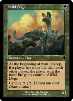 Wild Dogs (RETRO) single card from Magic the Gathering