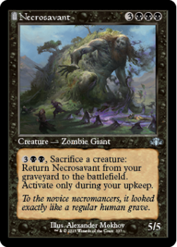 Necrosavant (RETRO) single card from Magic the Gathering