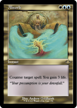 Absorb (RETRO) single card from Magic the Gathering