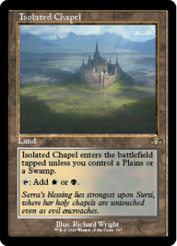 Isolated Chapel (RETRO) single card from Magic the Gathering