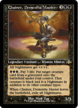 Chainer, Dementia Master (RETRO) single card from Magic the Gathering