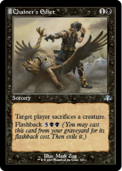 Chainer's Edict (RETRO) single card from Magic the Gathering