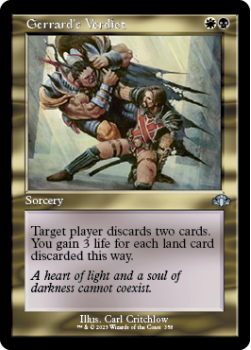 Gerrard's Verdict (RETRO) single card from Magic the Gathering