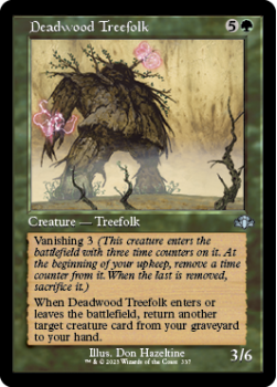 Deadwood Treefolk (RETRO) single card from Magic the Gathering