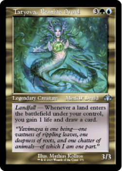 Tatyova, Benthic Druid (RETRO) single card from Magic the Gathering