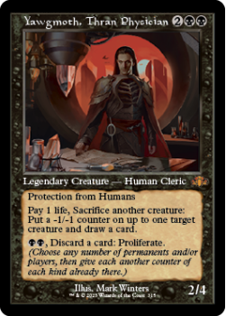 Yawgmoth, Thran Physician (RETRO) single card from Magic the Gathering