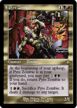 Pyre Zombie (RETRO) single card from Magic the Gathering