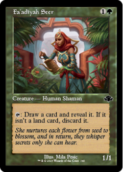 Fa'adiyah Seer (RETRO) single card from Magic the Gathering