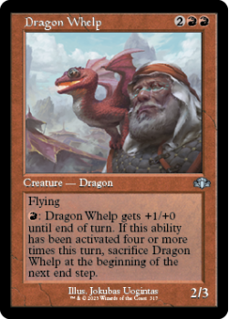 Dragon Whelp (RETRO) single card from Magic the Gathering
