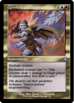Quicksilver Dagger (RETRO) single card from Magic the Gathering