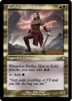 Radha, Heir to Keld (RETRO) single card from Magic the Gathering