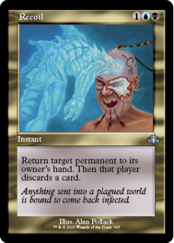 Recoil (RETRO) single card from Magic the Gathering