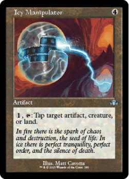 Icy Manipulator (RETRO) single card from Magic the Gathering