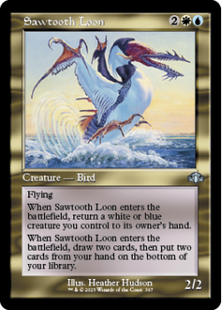 Sawtooth Loon (RETRO) single card from Magic the Gathering
