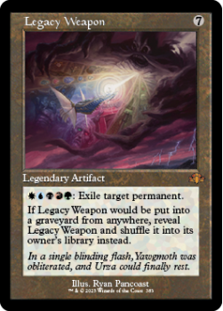 Legacy Weapon (RETRO) single card from Magic the Gathering